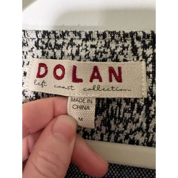 Anthropologie Dolan Black White Eva Jacket Sz M - Picture 4 of 7